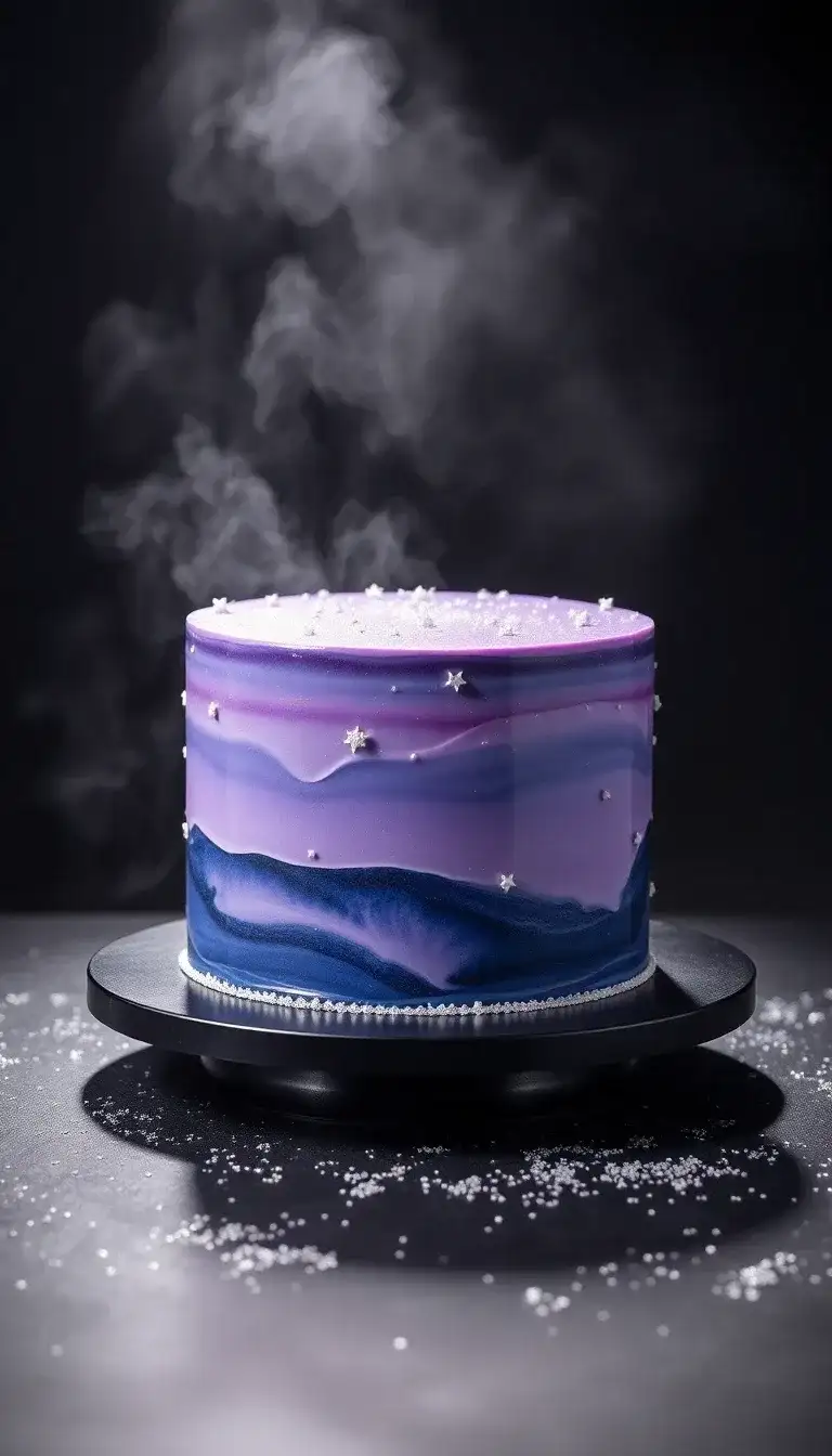 Midnight Lavender Galaxy