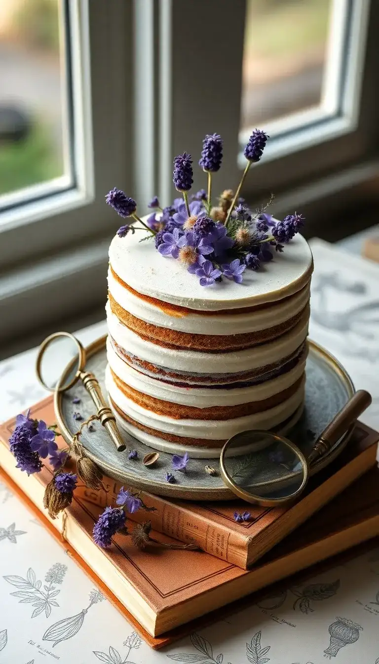 Botanical Lavender Study