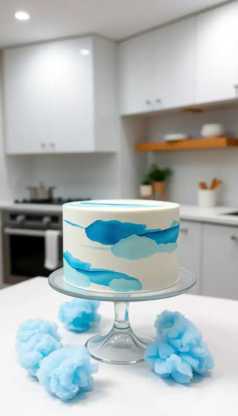 Blue Watercolor Dream