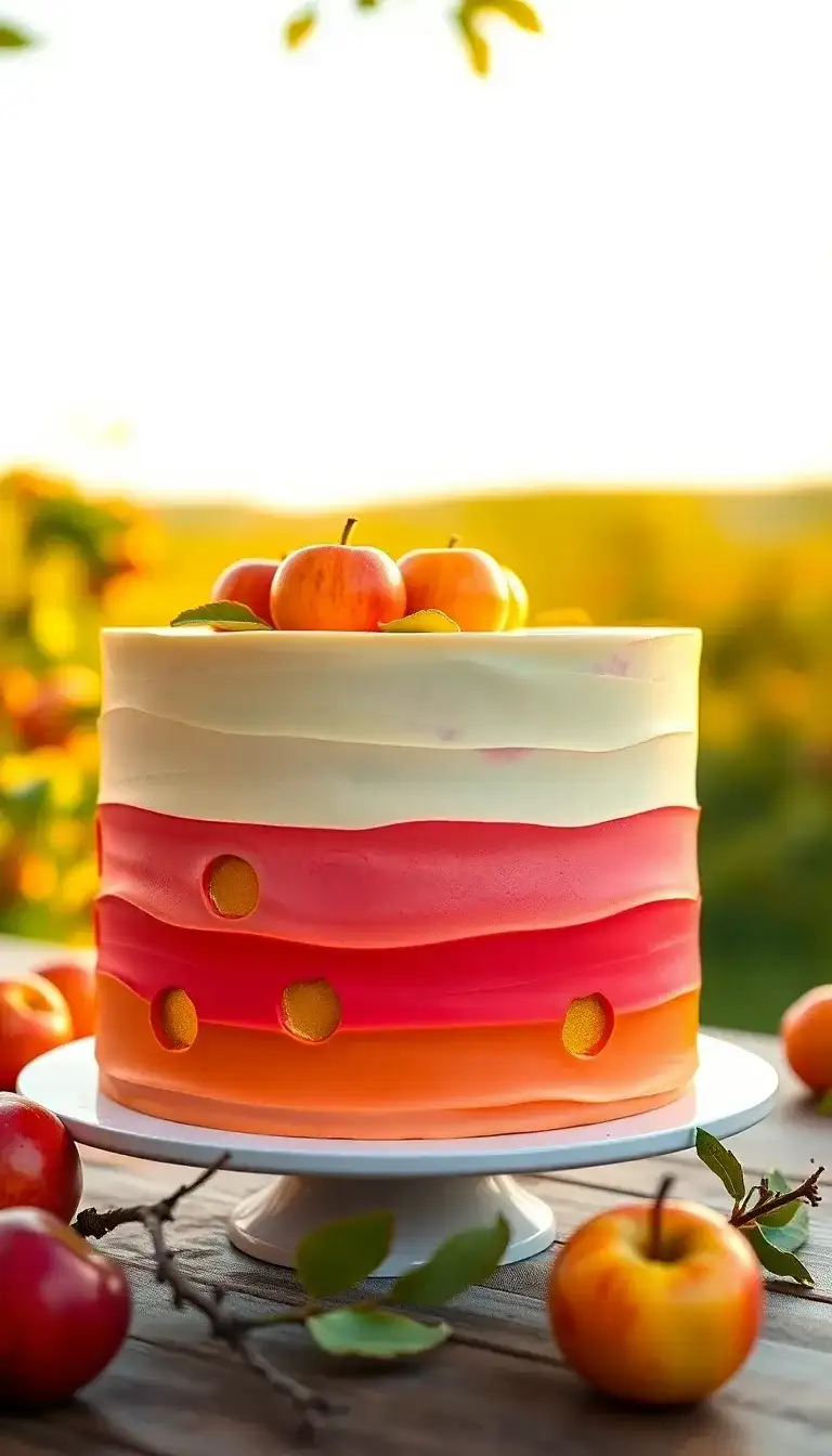 Apple Orchard Sunset