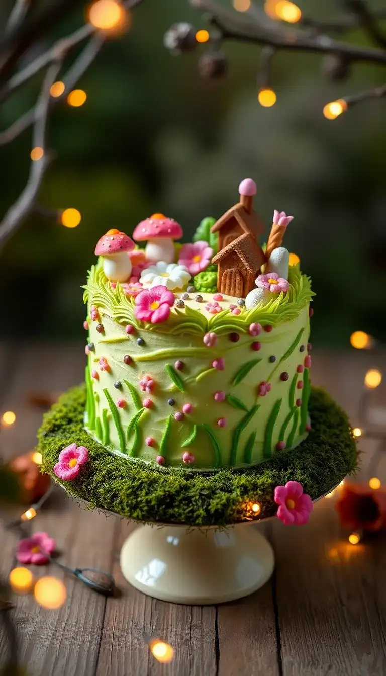 Whimsical Kiwi Garden