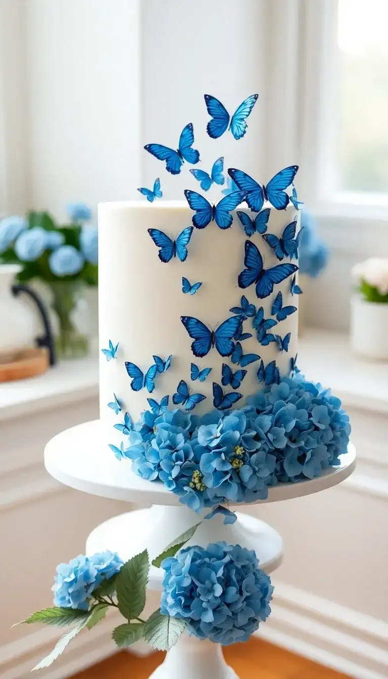 Blue Butterfly Garden