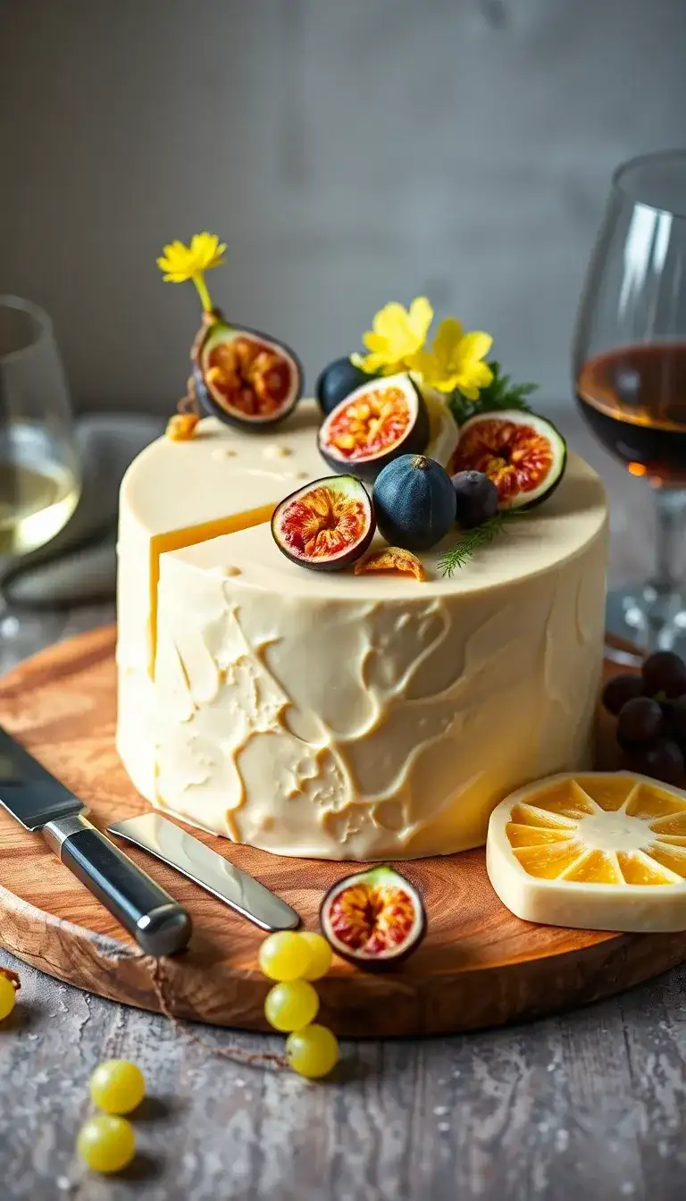Passion Fruit Cheese Wheel