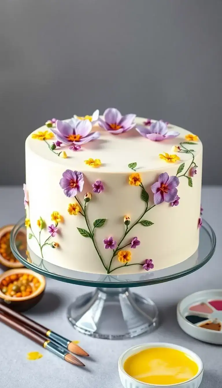 Passionfruit Watercolor Wonder