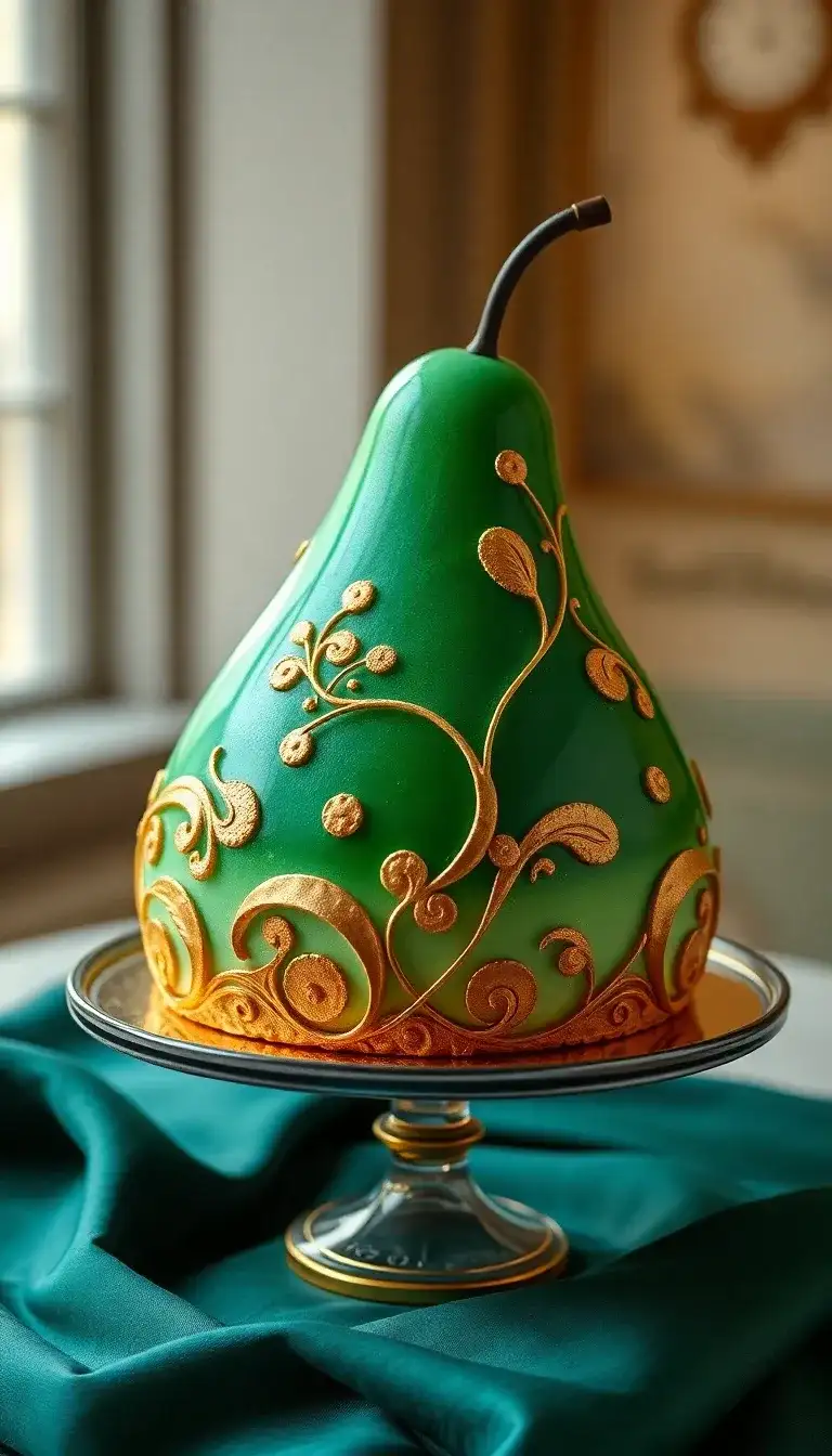 Art Nouveau Pear
