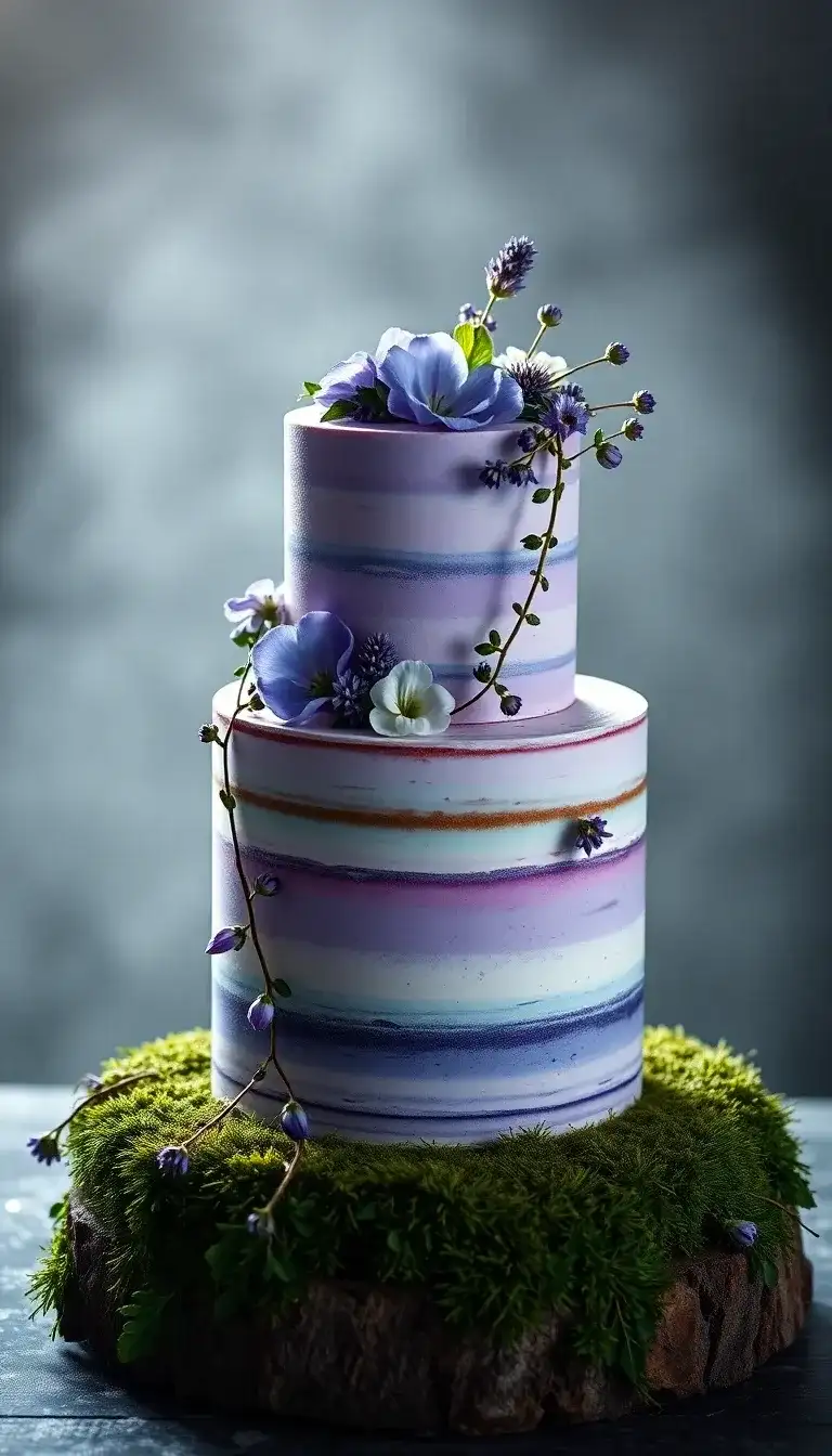 Lavender Rain Forest