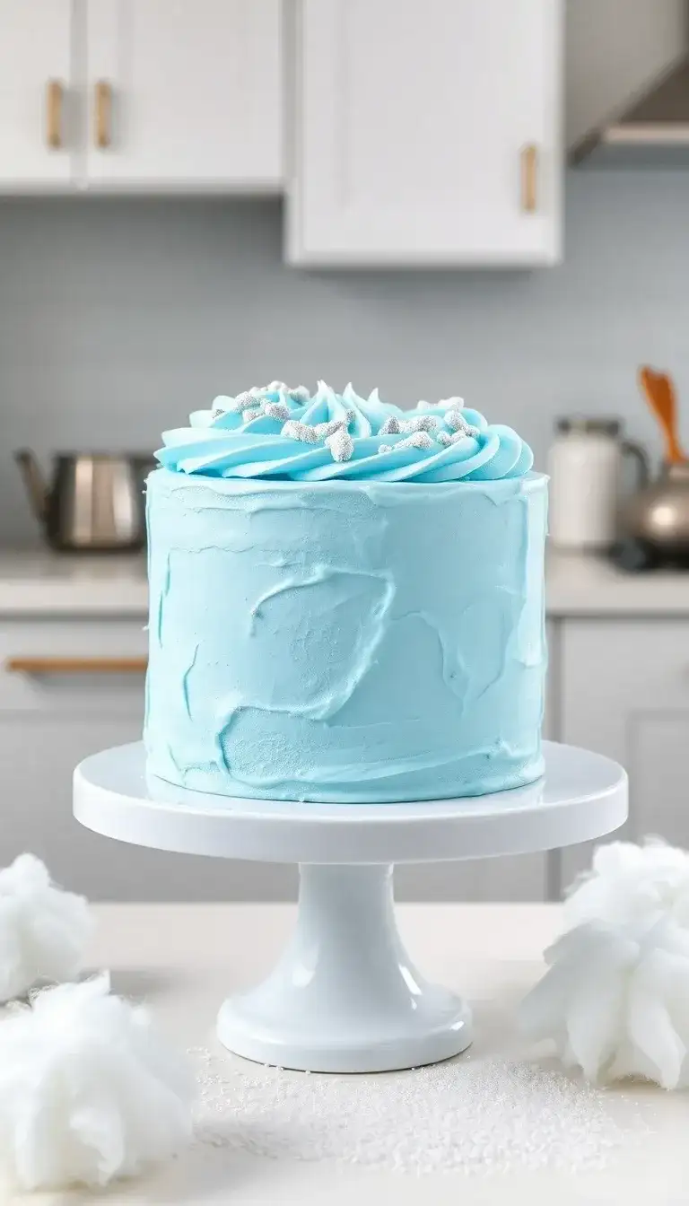 Blue Cotton Candy Cloud