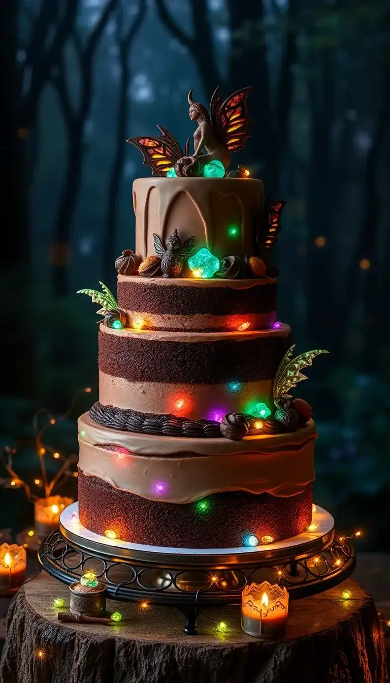 Chocolate Enchanted Forest