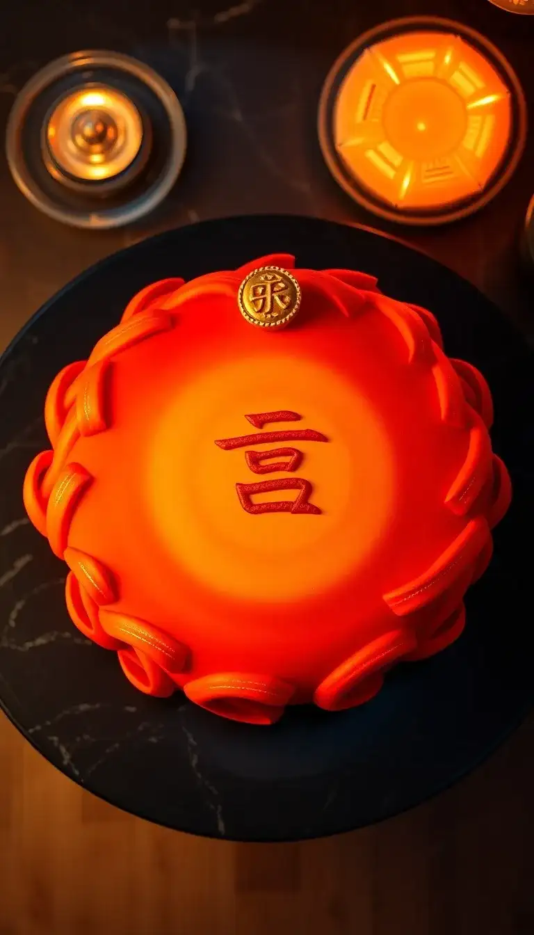 Nine Tails Chakra Cake