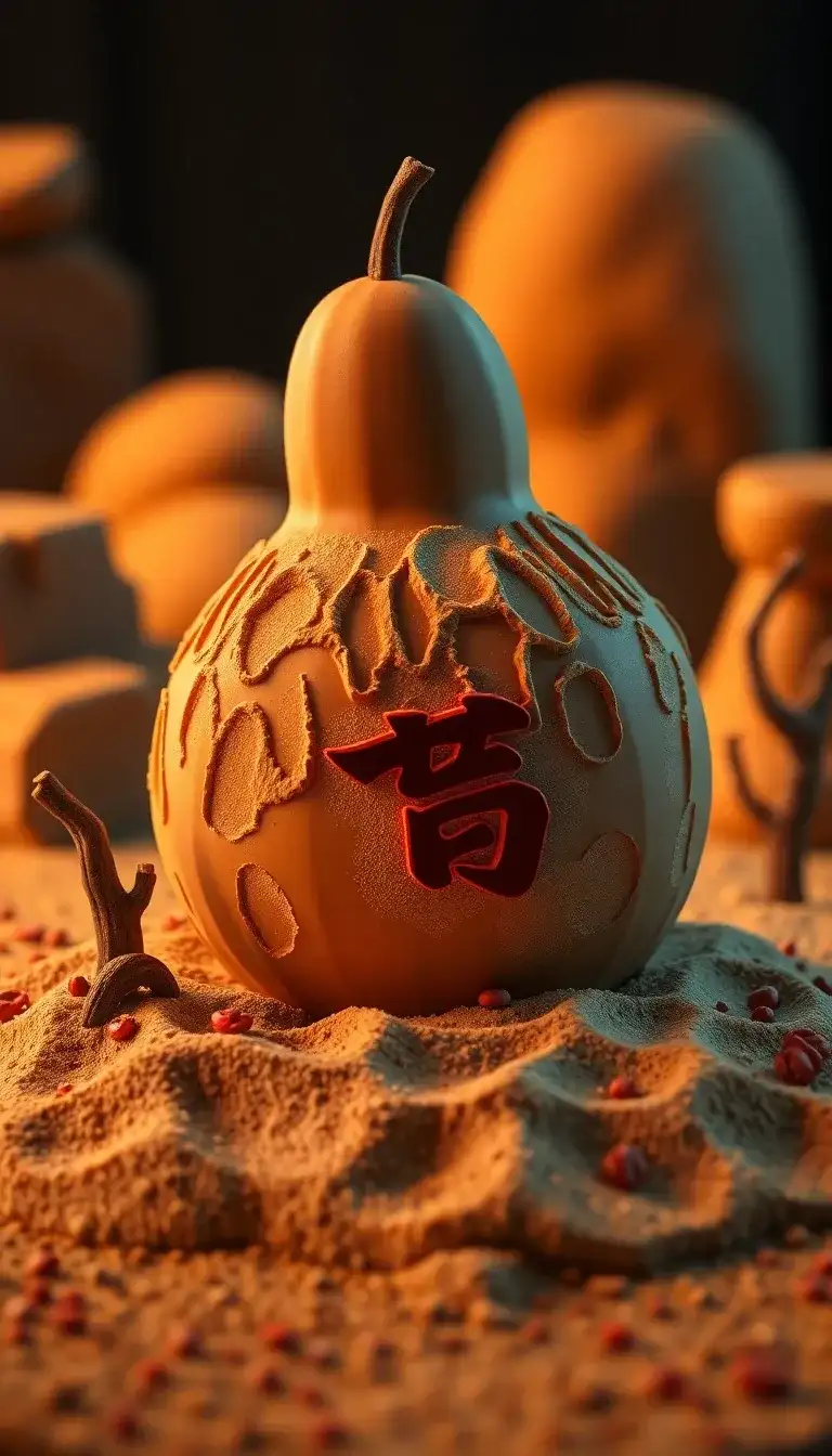 Sand Village Gourd Cake