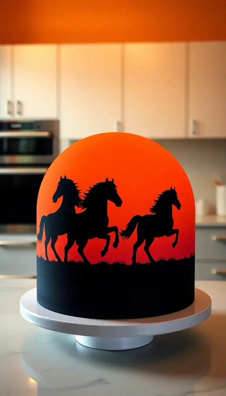 Wild Horse Silhouette