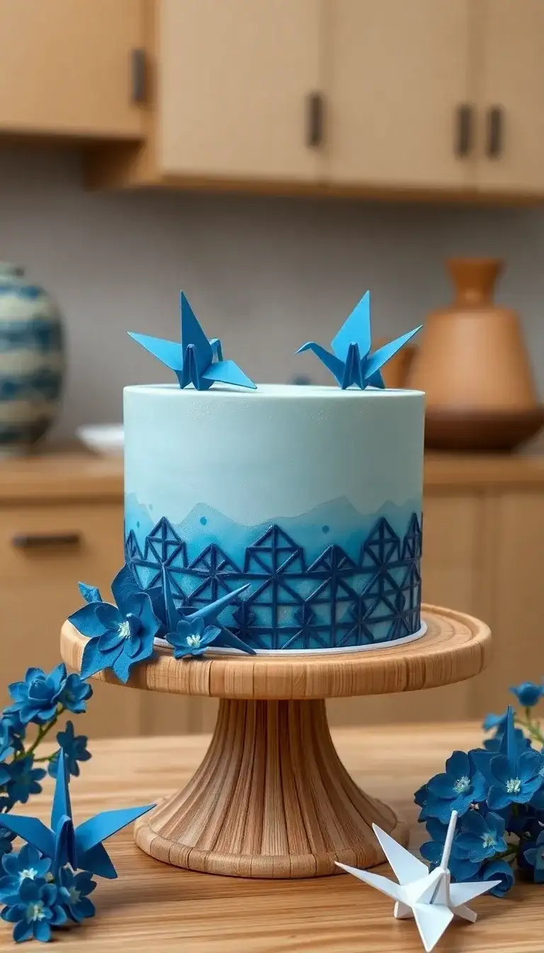 Blue Origami Dreams
