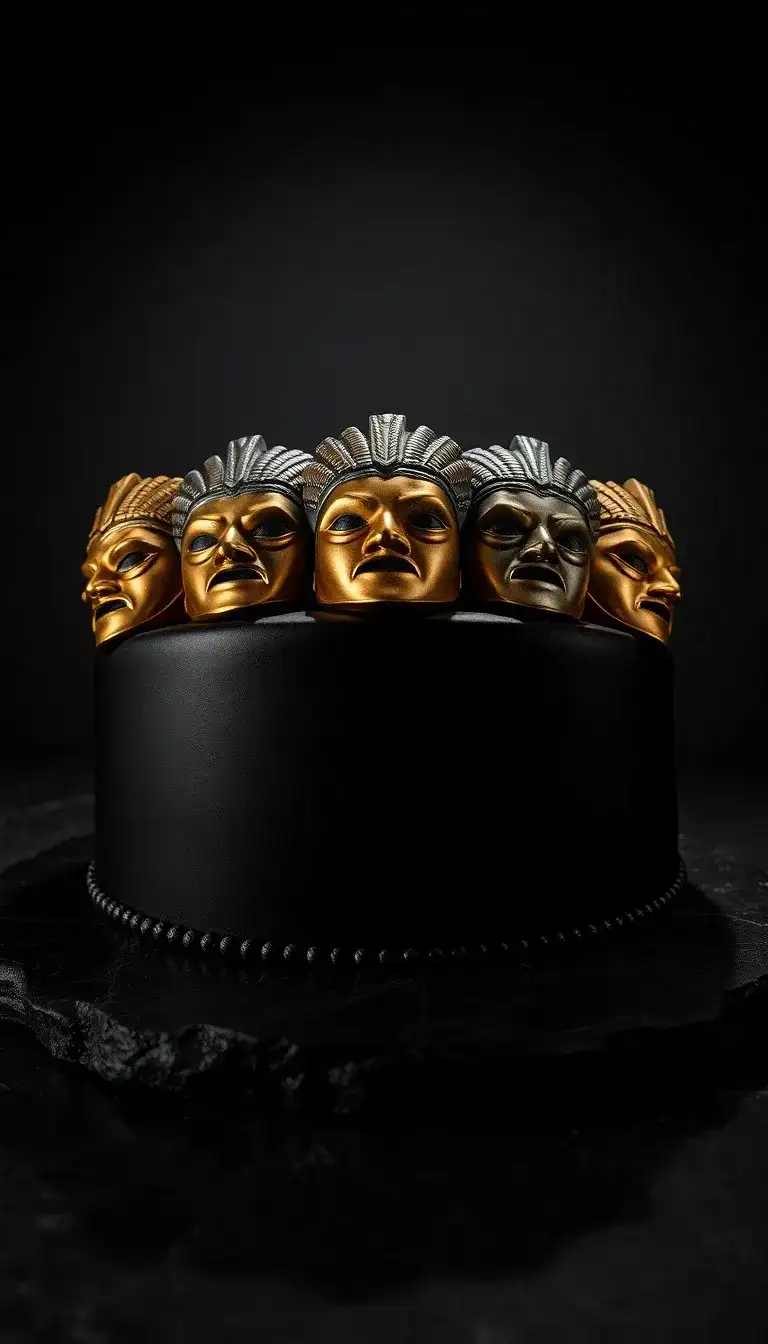 Ritual Combat Mask Cake