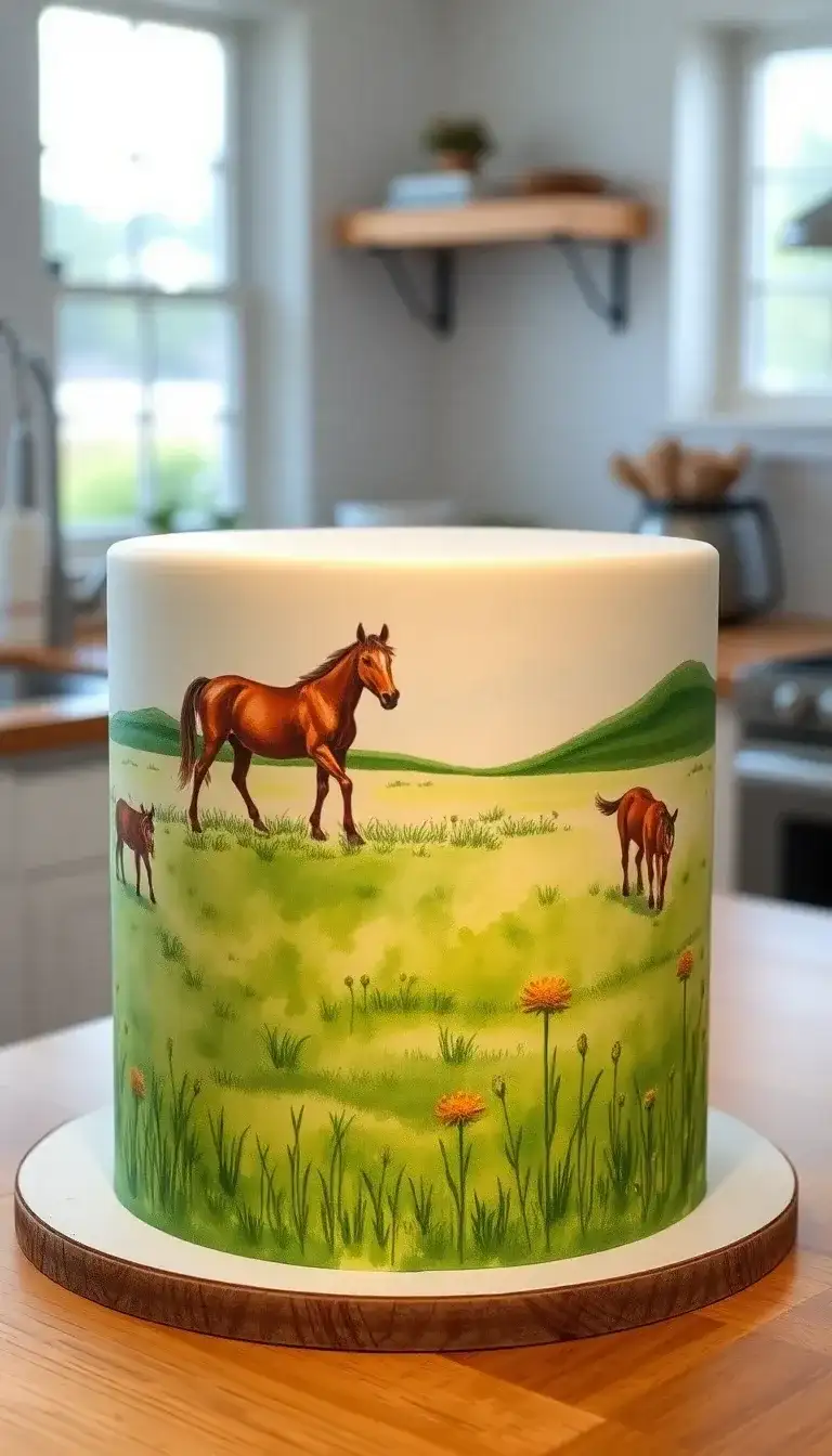 Horse Ranch Landscape