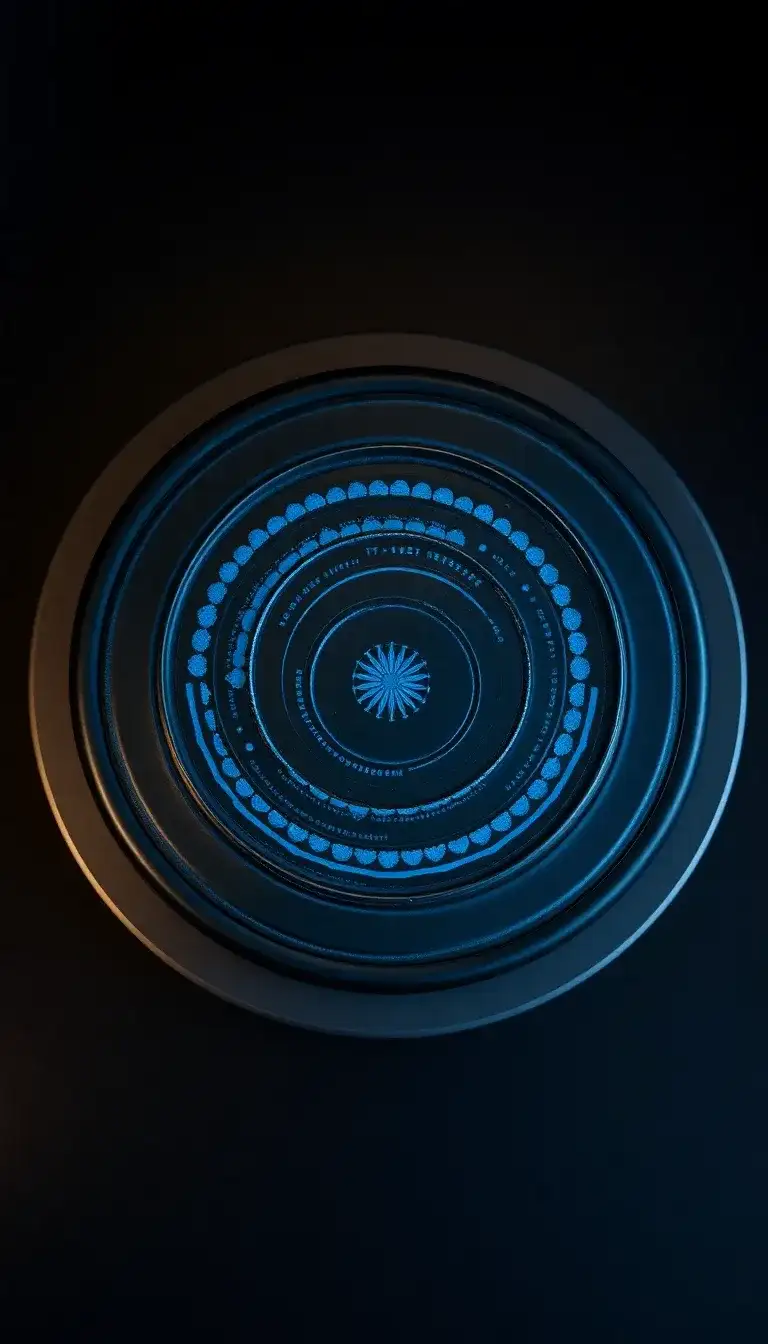 Vibranium Shield Cake