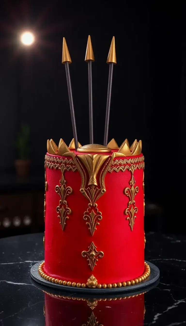 Dora Milaje Spear Cake