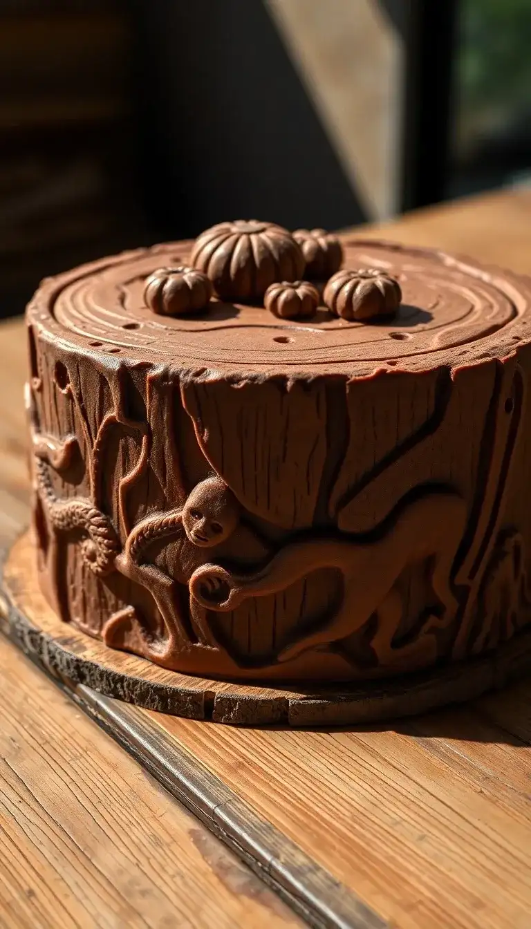 Jabari Tribe Wood Cake