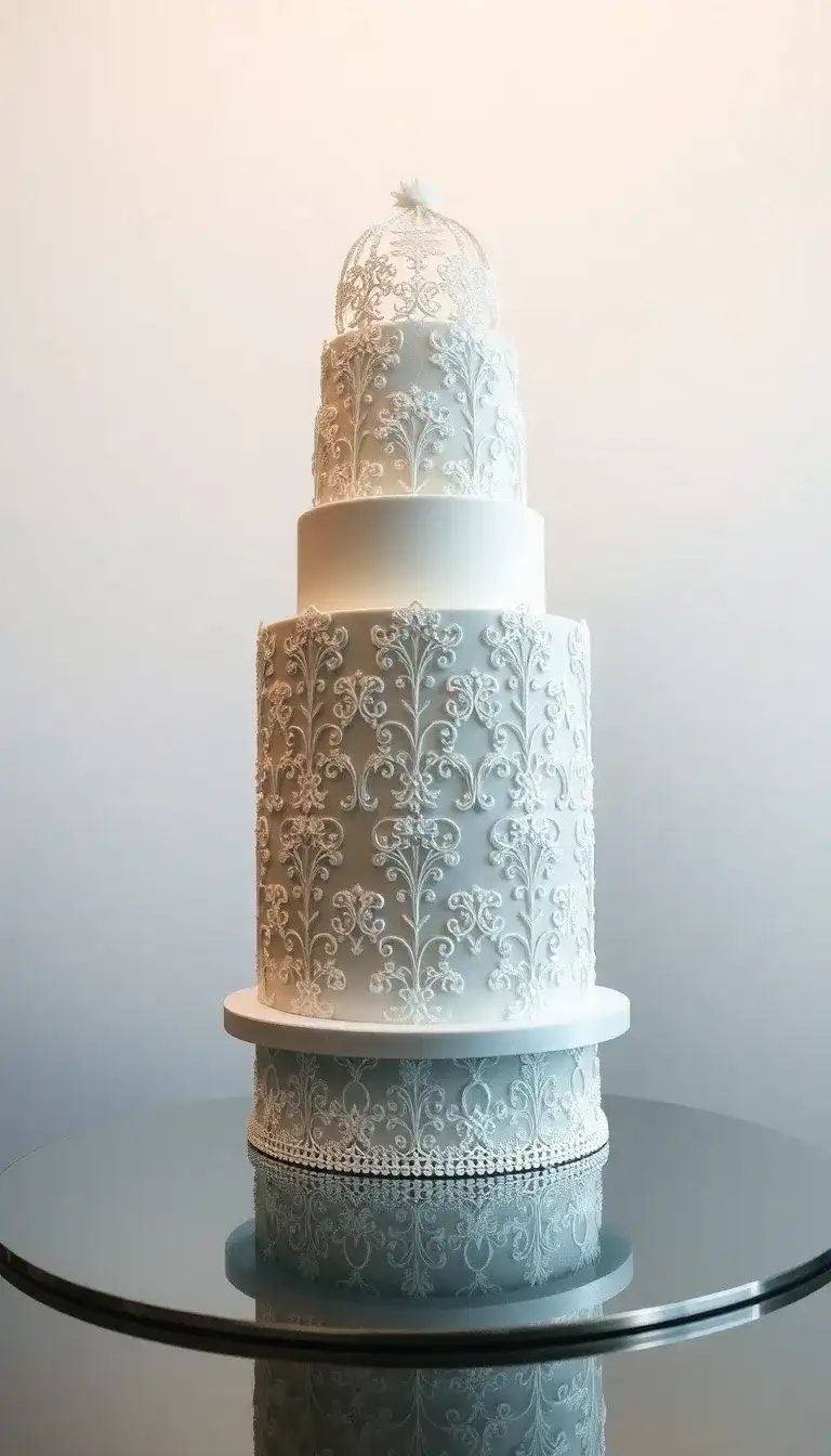 Queen Ramonda's Headdress Cake